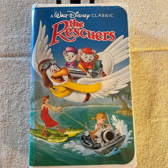 Disney The Rescuers VHS Black Diamond - Picture 1 of 10